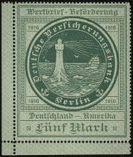 Stylized L/H | Sc not listed, Mi 3, SG ?, Yt ? | 1916 | image courtesy of www.GermanStamps.net Stylized L/H | Sc not listed, Mi 3, SG ?, Yt ? | 1916 | image courtesy of www.GermanStamps.net