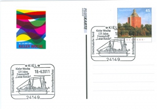 Germany postal card 2011