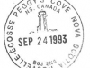 Peggy's Cove L/H | 24 Sep 1993