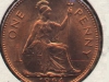 Great Britain penny coin 1964