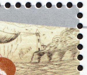Portugal stamp detail